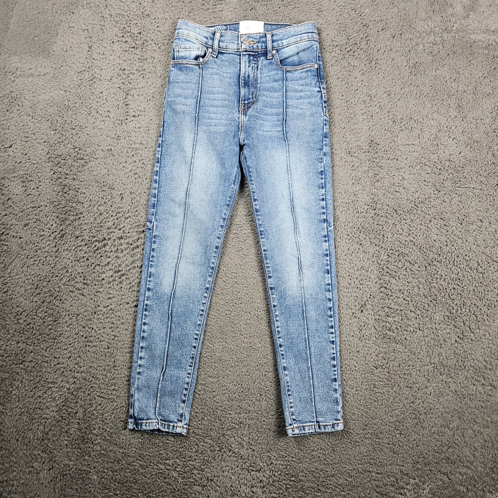 Revice Denim Jeans Women's Size 25 Star‎ Embellished Light Wash High Rise